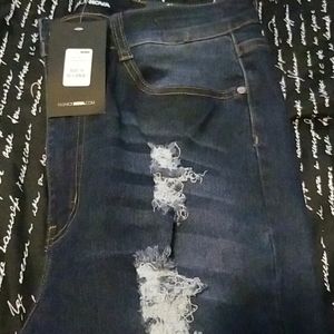 Fashion Nova Say Yes To Distress Jeans size 1X